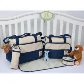 Kit Bolsa Menino Azul